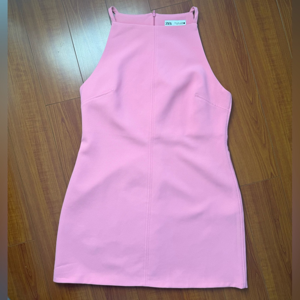 Zara Pink Sleeveless Dress